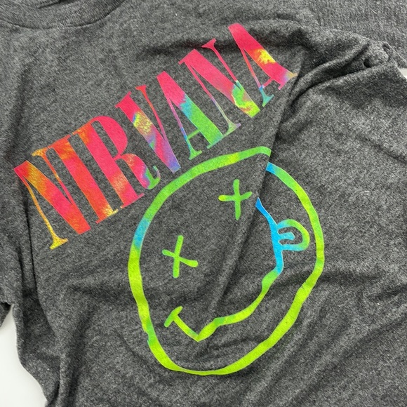 Nirvana Colorful Soft Graphic Tee - Picture 2 of 4